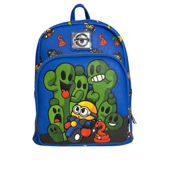 Illumination Minions Artist Series Sambypen Mini Backpack Blue NWT New